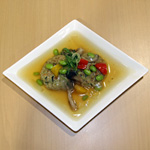 豆腐ハンバーグ彩あんかけ