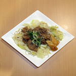 牛肉のジンギスカン風