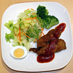 鶏肉のパン粉焼