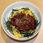 白身魚の蒲焼丼