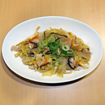 カリカリ豆腐麺の野菜あん