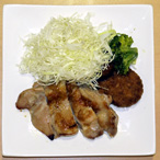 チキンソテーオニオンソース