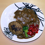 ハンバーグカレー