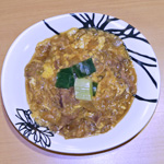 牛すき玉子とじ