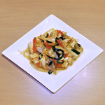 豆腐の豚キムチ
