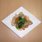 鶏の和風煮柚胡椒風味