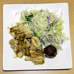 白身魚のごま揚げオイスターソース