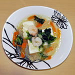 )えびと豆腐のうま塩煮