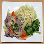 牛肉の甘辛炒め