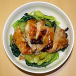 鶏の中華風丼