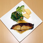 銀ひらす山椒焼き