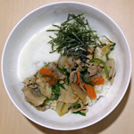 焼肉とろろ丼