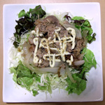 牛肉の甘辛おかか風味炒め