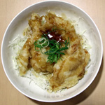 甘辛たれのとり天丼