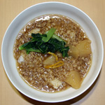 かぶとひき肉のあんかけ丼