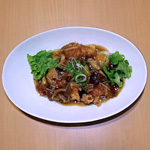 鶏肉のきのこおろしあん