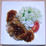 チキンソテーオニオンソース