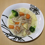 豚肉のマスタードクリーム煮