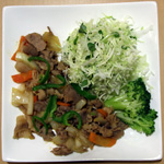 豚焼肉炒め