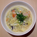 野菜たっぷり水餃子