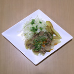 豚肉の甘辛炒め
