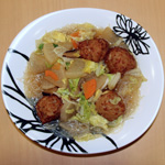 肉団子と白菜の中華煮