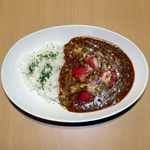 完熟トマトのキーマカレー