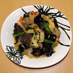 きくらげ玉子炒め