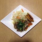 豚肉の甘辛炒め