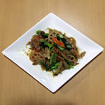 豚肉の中華風きんぴら