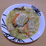 野菜たっぷり水餃子