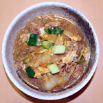 牛すき玉子とじ