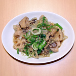 豚肉とかぼちゃの甘辛炒め