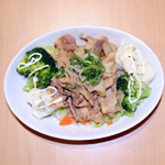 豚肉の甘辛味噌炒め
