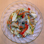 豚肉のクミン炒め(1/2日野菜)