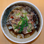 薬味たっぷり肉豆腐(1/3野菜)