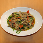 たっぷり野菜と豚肉のカレー炒め(１/３野菜)