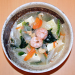 えびと豆腐のうま煮