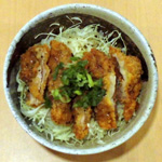 ねぎ塩チキンカツ丼