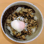 豚高菜丼温玉のせ