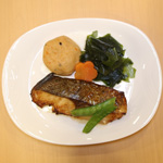 銀ひらす照焼がんも煮(魚・横)